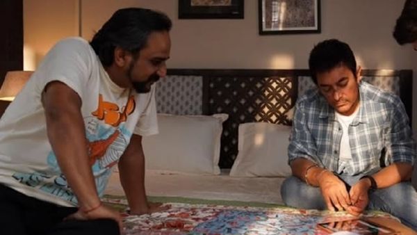 R. S. Prasanna Express His Love For Aamir Khan With Some BTS Pictures Of Sitaare Zameen Par: You Are A Gem