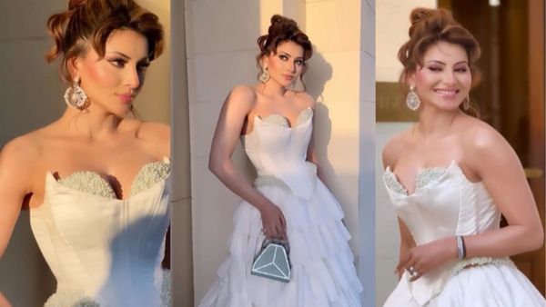 Cannes: Urvashi Rautela 'Stuck In Revolving Door' Video Goes VIRAL, Netizens React 'Super World Record'