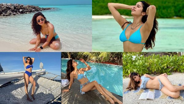 Alia Bhatt To Pragya Jaiswal: TOP 5 Actresses Who Are Raising The Temperature In Bold Blue Bikinis