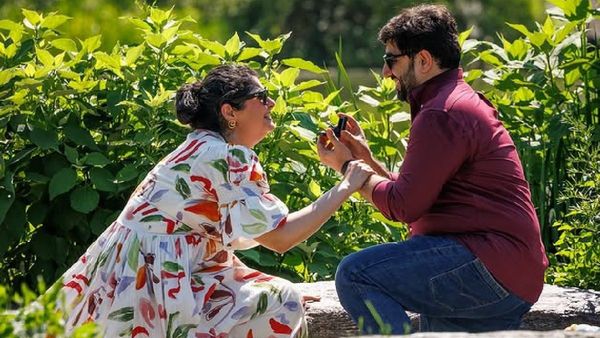 Anshula Kapoor Gets Engaged To Beau Rohan Thakkar In NYC; Shares Pic Of A Dreamy Proposal