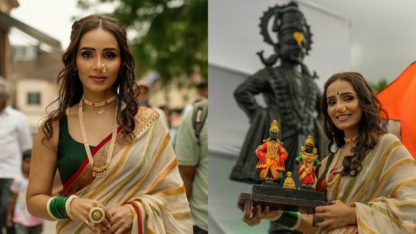 Taali Actress Sheetal Kale Visits Pandharpur For Ashadhi Ekadashi Darshan, Joins Vari And Ranga Celebrations