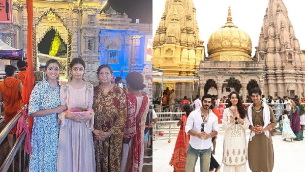 Ganga Mai Ki Betiyan Cast: Srishti Jain, Amandeep Sidhu Seek Blessings At Jyotirlinga Kashi Vishwanath