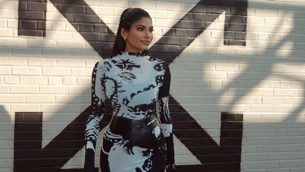 Off-White Gets The Ultimate Bling: Farhana Bodi Reigns At New York Fashion Week