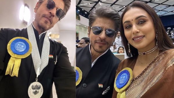 Shah Rukh Khan VIRAL Moment From National Film Awards Where Flaunt His Medal, Fans Call It 'Freaking CUTE'