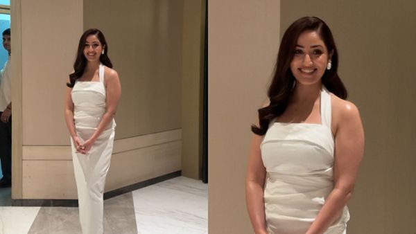 Yami Gautam Looks Like A Vision In White At Beauty Brand Event In Mumbai Today