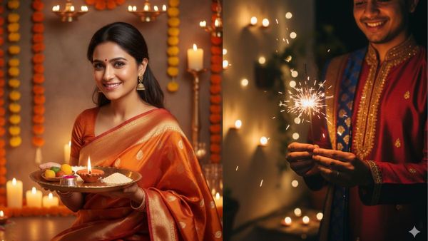 Google Gemini AI Prompts For Diwali 2025: From Firecracker Photo To Rangoli Pose, Create Festive Glow-Up