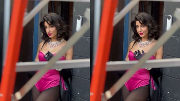 Nora Fatehi Offers Glimpse Into ‘What Do I Know (Just a Girl)’,With Fans Calling Her Modern-Day Marilyn Monroe
