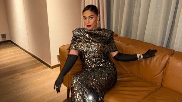 Krishna Shroff Channels Old Hollywood Glamour In A Dazzling Sequined Masterpiece