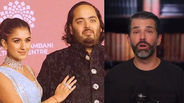 VIRAL: Anant Ambani-Radhika Merchant Teach Dandiya Moves To Trump Jr; WATCH Video 