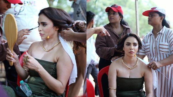 Actress Nikita Rawal Shares BTS Glimpses From Her Upcoming Shoot — Big Announcement On The Horizon!