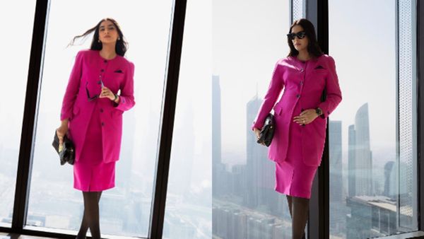 Sonam Kapoor Announces Second Pregnancy In A Stunning Princess Diana–inspired Pink Suit