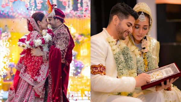 Sara Khan-Krish Pahtak Wedding Photos: Couple Ties Knot In Hindu & Muslim Traditions; What's Their Age Gap?