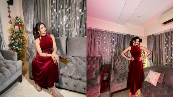 Kashika Kapoor Spreads Festive Cheer With Her Stunning Christmas Looks