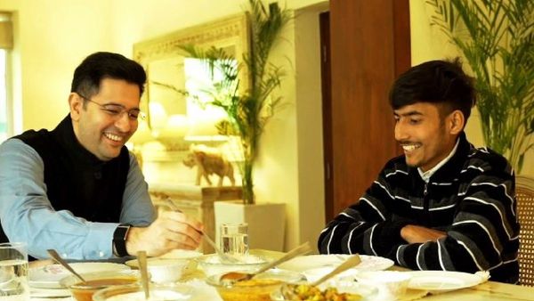 Raghav Chadha Turns Host For A Delivery Boy Who Earned Rs 763 In 15 Hours