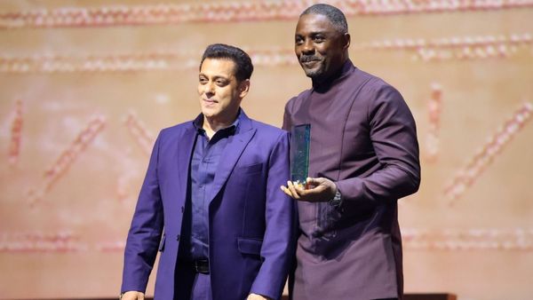 Salman Khan Honors Idris Elba At The Red Sea International Film Festival 2025