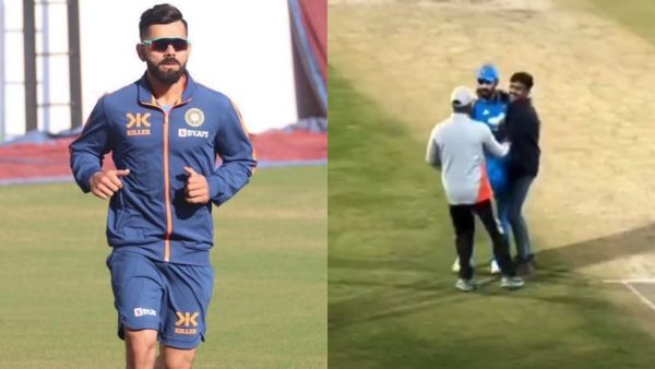 India Vs New Zealand 2nd ODI: Virat Kohli's Fan Breaches Security; Kohli's Heartwarming Gesture Wins Hearts