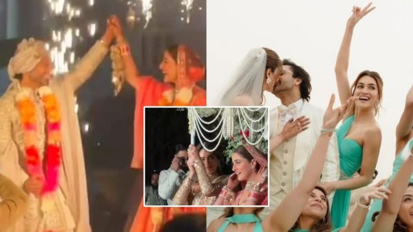 Nupur-Stebin Hindu Wedding Unseen Video: Kriti's Phoolon Ki Chadar Moment Goes Viral; Did You Spot Kabir?