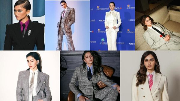 How Zendaya, Selena Gomez, Manushi, Alia Bhatt, Ananya Panday, Sharvari And Kriti Mastered Powered Dressing