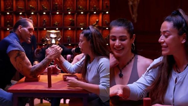'The 50': Krishna Shroff Teams With Arushi Chawla To Overpower Wrestling Legend The Great Khali In Challenge