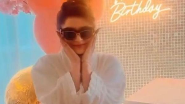 Urvashi Cuts World’s Most Expensive 7-Tier Diamond-Studded Birthday Cake & It's Price Will Leave You SHOCKED