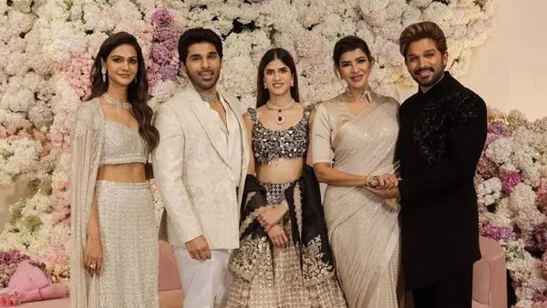 Inside Allu Sirish-Nayanika Reddy Pre-Wedding Reception: Nagarjuna, Rana & Others Attend The Celebration