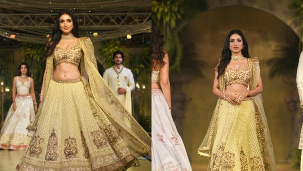 Donal Bisht Embraces Sita-Inspired Elegance At Fashion Show Amid Ramayana Conversations