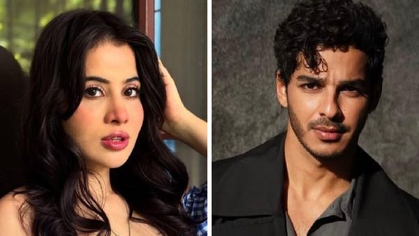 Uorfi Javed’s Recycled Bottle Cap Dress Draws Attention At An Event; Ishaan Khatter’s Reaction Goes Viral