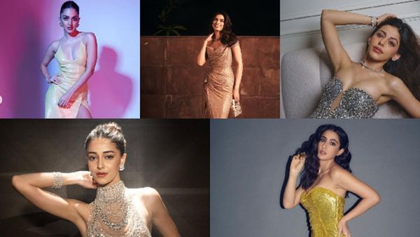Ananya Panday, Khushi Kapoor To Alaya F: B-town Actresses Who Rock Shimmery Outfits