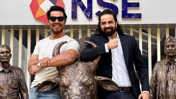 Randeep Hooda, Producer Jay Patel Spotted At National Stock Exchange Of India. Is New Film On The Cards?