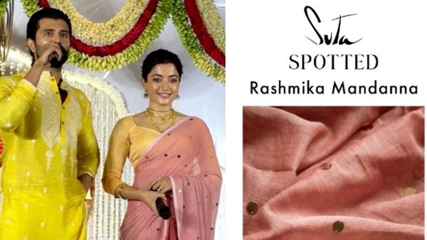 Loved Rashmika Mandanna's Post-Wedding Look In Suta's Mulmul Saree? It Will Only Cost You Rs...