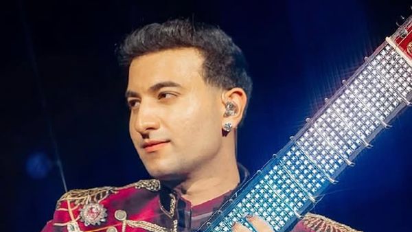 Visual Artist Santanu Hazarika Designs His First Ever Mehendi Art Design For Sitarist Rishabh Rikhiram Sharma