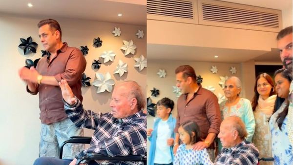 Eid 2026: Salman Khan With Dad Salim Greets Fans From Bullet Proof Glass After His Hospital Discharge