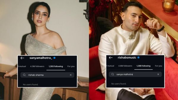 Break Up BUZZ: Sanya Malhotra & Rishab Sharma Quietly Part Ways After Secret Dating? Unfollow Each Other On IG