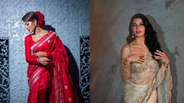 From Classic Silhouettes To Modern Glam: Jacqueline Fernandez’s Ethnic Fashion Reign
