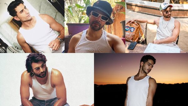 Varun Dhawan To Meezaan Jafri: Bollywood Actors Show How To Give A Stylish Twist To Classic White Vests