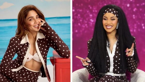 From Sharvari Wagh To Cardi B, Polka-Dot Revival Gets Fashion Spin