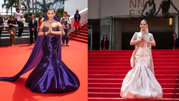 Cannes 2026: Manish Malhotra Brings Assam To Cannes As Urmimala & Snigdha Turn Red Carpet Into A Statement