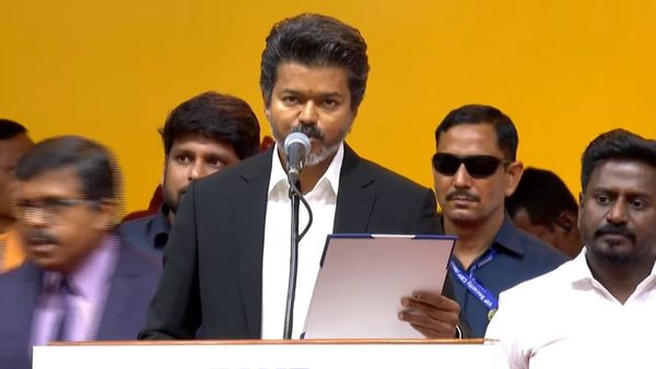 Vijay Swearing-In Ceremony Highlights: TVK Chief C. Joseph Vijay Takes Oath As Tamil Nadu Chief Minister