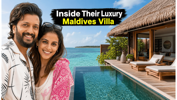 Inside Riteish Deshmukh & Genelia’s Maldives Getaway: The Jaw-Dropping Cost of Their Luxury Villa Revealed