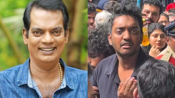Salim Kumar Funeral: Son Chandu Loses Cool At Paparazzi During Last Rites, Asks Them To Keep Distance - VIDEO