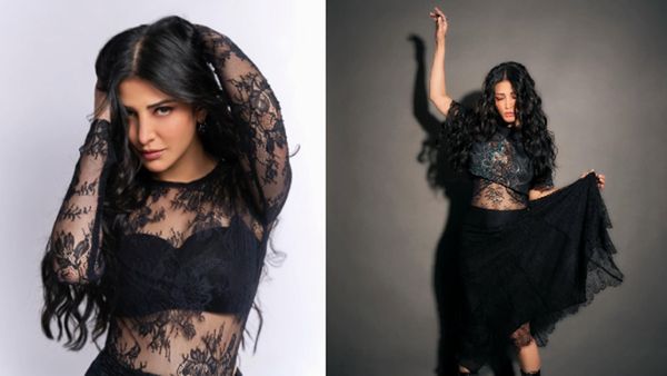 Shruti Haasan Has Quietly Made Black Her Strongest Fashion Statement