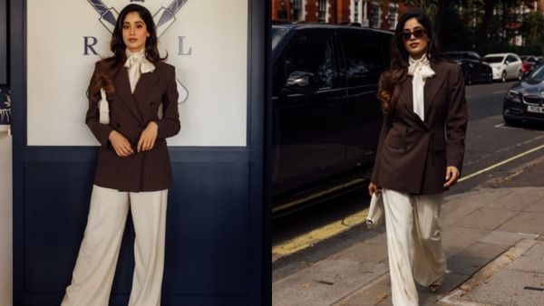 INS vs ENG ODI: Game On, Style On! Janhvi Kapoor Turns Heads With Stunning Fashion Statement At Lord's