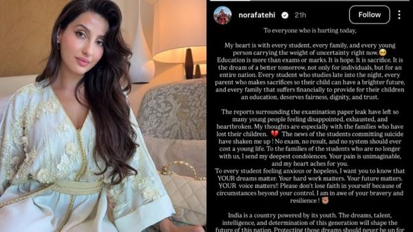 CJP Protest: Nora Fatehi Extends Support To Students; 'No Result And No System Should Cost A Life'