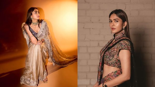 Six Times Mrunal Thakur Proved She Is The Ultimate Modern Saree Muse