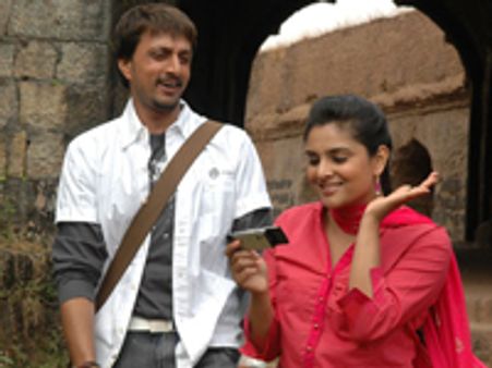 ಜಸ್ಟ್ ಮಾತ್ ಮಾತಲ್ಲಿ ಒಂದಾದ ಸುದೀಪ್, ರಮ್ಯಾ!