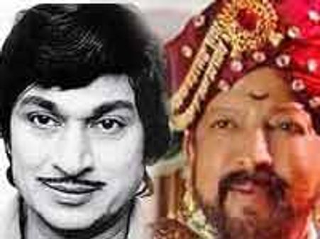 ಬಳ್ಳಾರಿಯಲ್ಲಿ ಅಣ್ಣಾವ್ರು ಮತ್ತು ಸಾಹಸ ಸಿಂಹ ಪುತ್ಥಳಿ