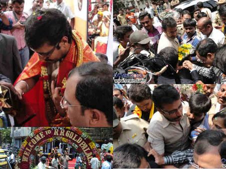 ಜಯನಗರದಲ್ಲಿ ದರ್ಶನ್ ನೋಡಲು ನೂಕು ನುಗ್ಗಲು