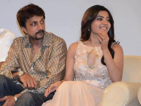 ಸುದೀಪ್ ನನ್ನ ಹೀರೋ ಎಂದರು 'ಈಗ' ಸಮಂತಾ