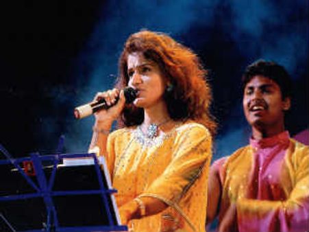 ತೆಲುಗಿನ ನಾಗವಲ್ಲಿ ಹಾಡಿಗೆ ಧ್ವನಿಯಾದ ಶಮಿತಾ