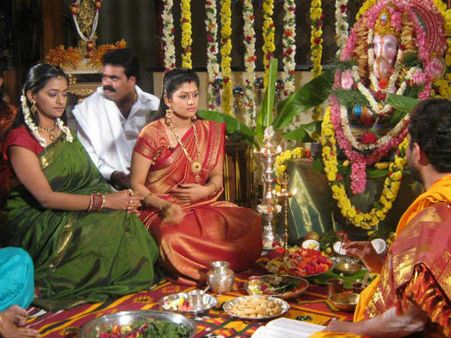 ರಾಧಿಕಾ ಕುಮಾರಸ್ವಾಮಿ ಮನೆಯಲ್ಲಿ ಗಣೇಶ ಹಬ್ಬ